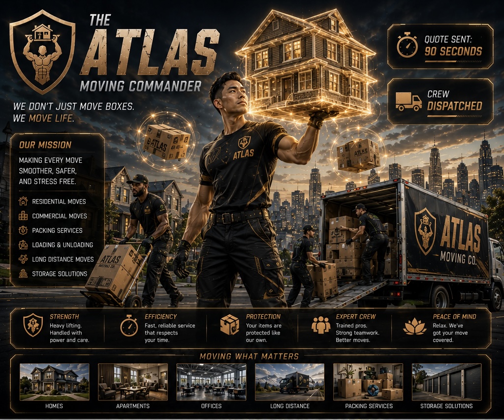 The Atlas — Moving Commander